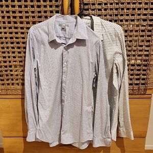Uniqlo Men's Collared Shirts x2 - Size M Slim Fit